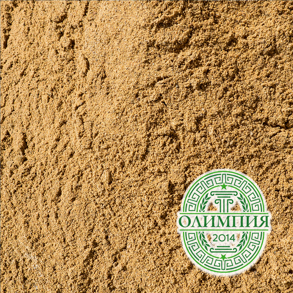 Песок строительный карьерный